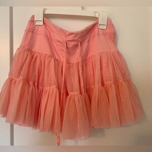 Pink tennis pickleball skort